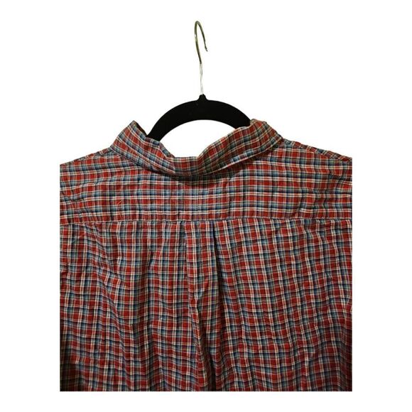 RALPH LAUREN Mens Plaid Cotton Button Down Shirt - Size Large - Picture 4 of 7